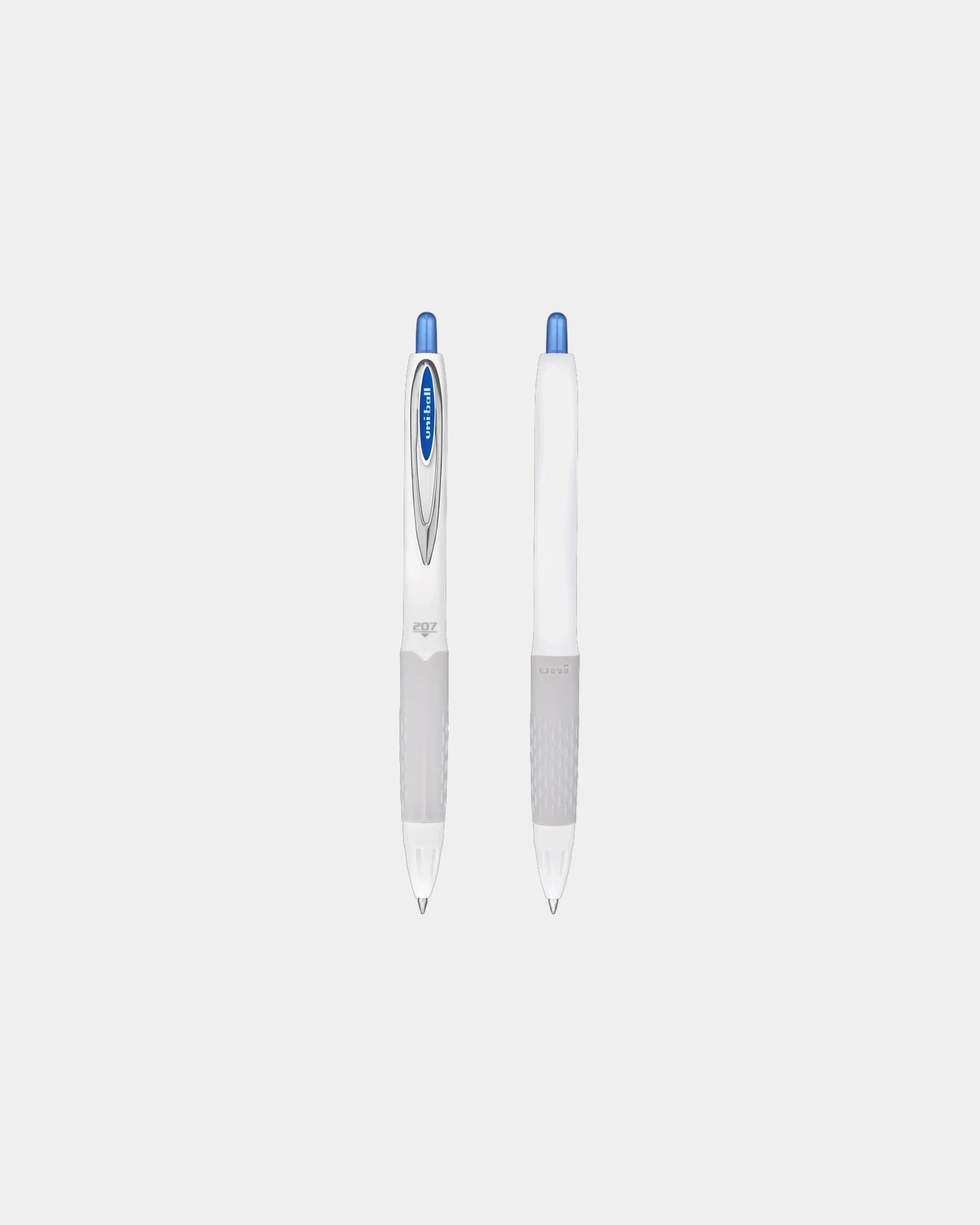 Custom 0.7mm gel pen with smooth UNI-BALL Super Ink - Blue